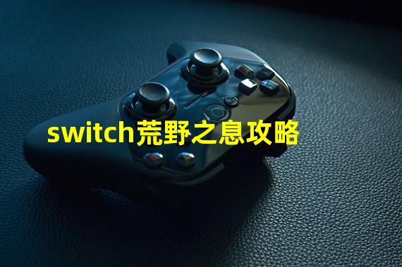 switch荒野之息攻略