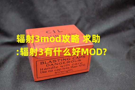 辐射3mod攻略 求助:辐射3有什么好MOD?